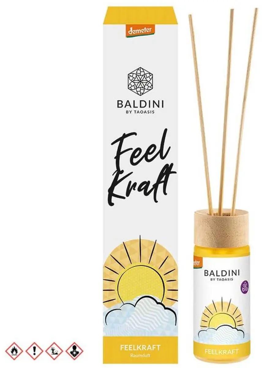 Baldini Biologische Geurstokjes Feelkraft Demeter - 50ml - afbeelding 2 van 2