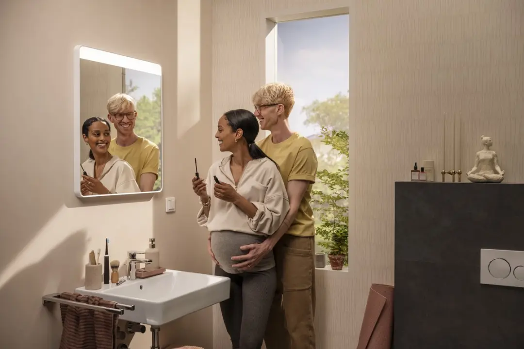 Hansgrohe Xarita Lite Q Spiegel 54957700 - LED - 60x70cm - afbeelding 5 van 6