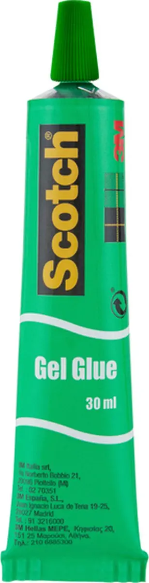 Lijm scotch gel 30ml display