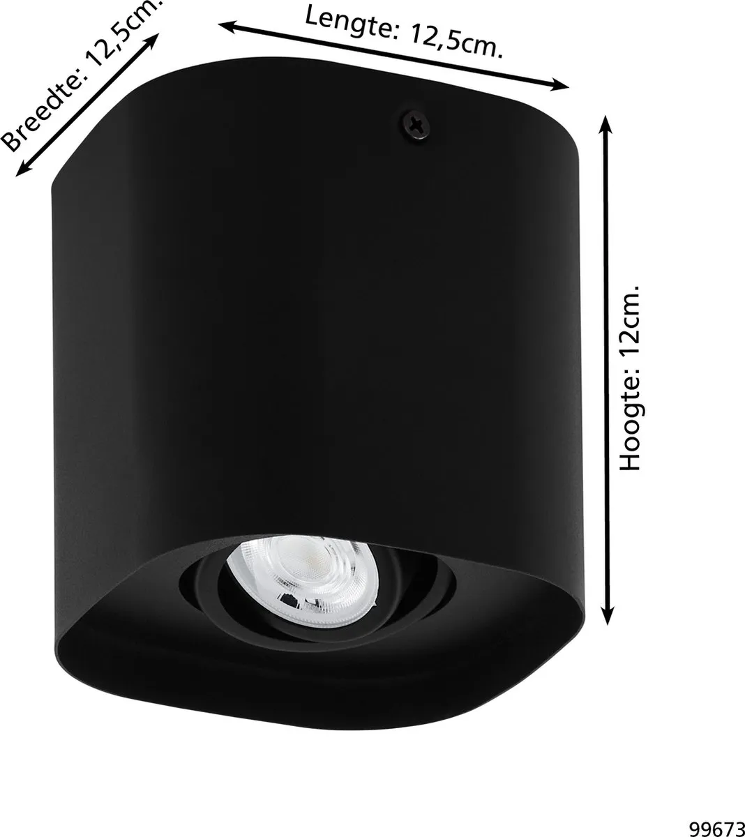 EGLO connect.z Caminales-Z Plafondlamp - Zwart - Zigbee
