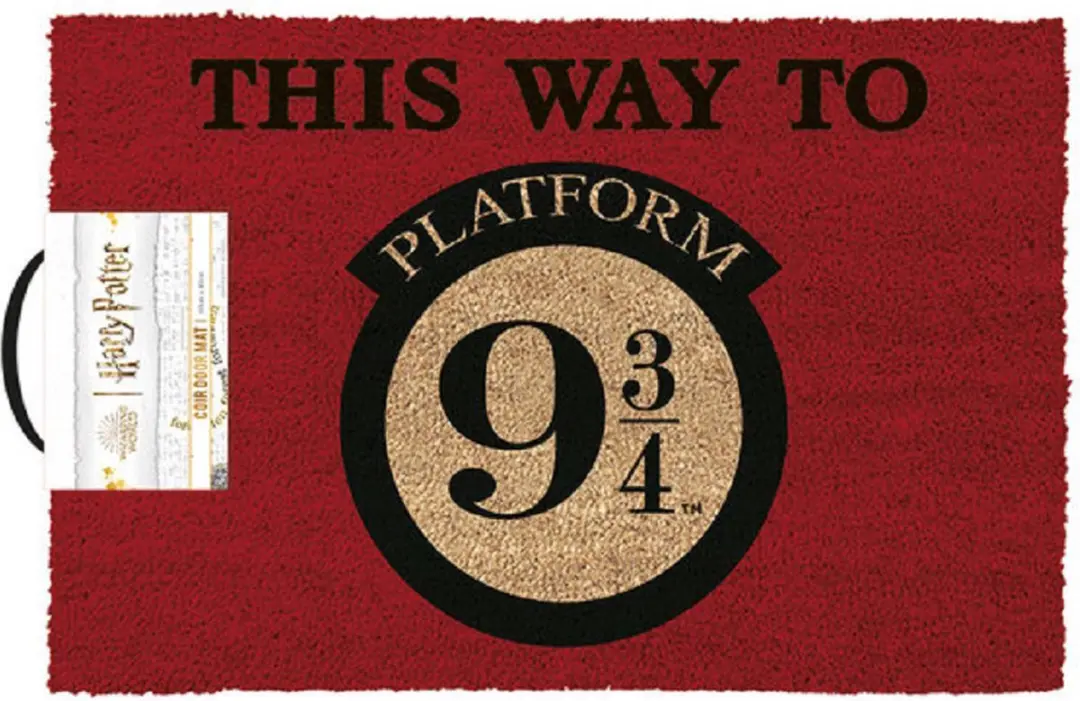 Harry Potter - "Perron 9 3/4" Deurmat 40x60cm - afbeelding 2 van 3