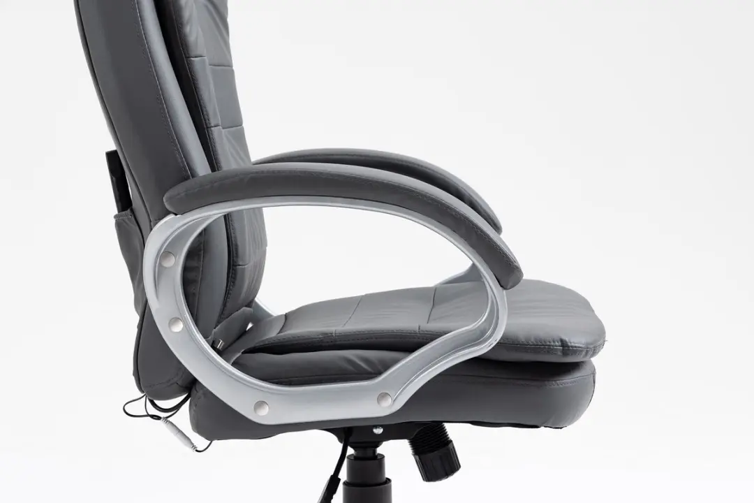 ActiveJet YK7304 Verwarmde Massage Bureaustoel - Grijs - afbeelding 2 van 6