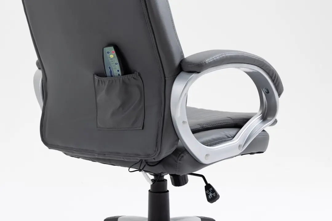 ActiveJet YK7304 Verwarmde Massage Bureaustoel - Grijs - afbeelding 3 van 6