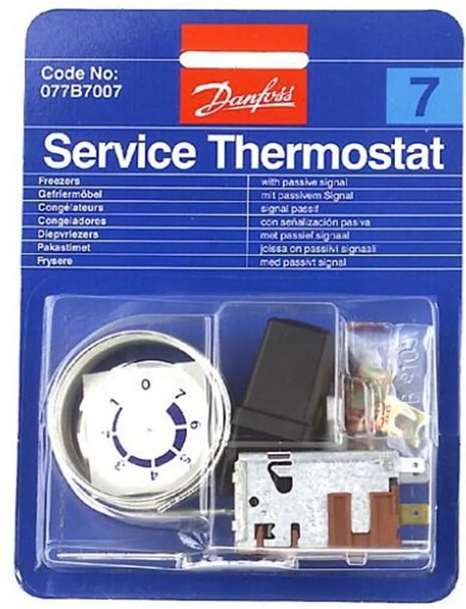 DANFOSS - THERMOSTAAT DANFOSS NR7 PASSIEF SIGNAAL - 077B7007