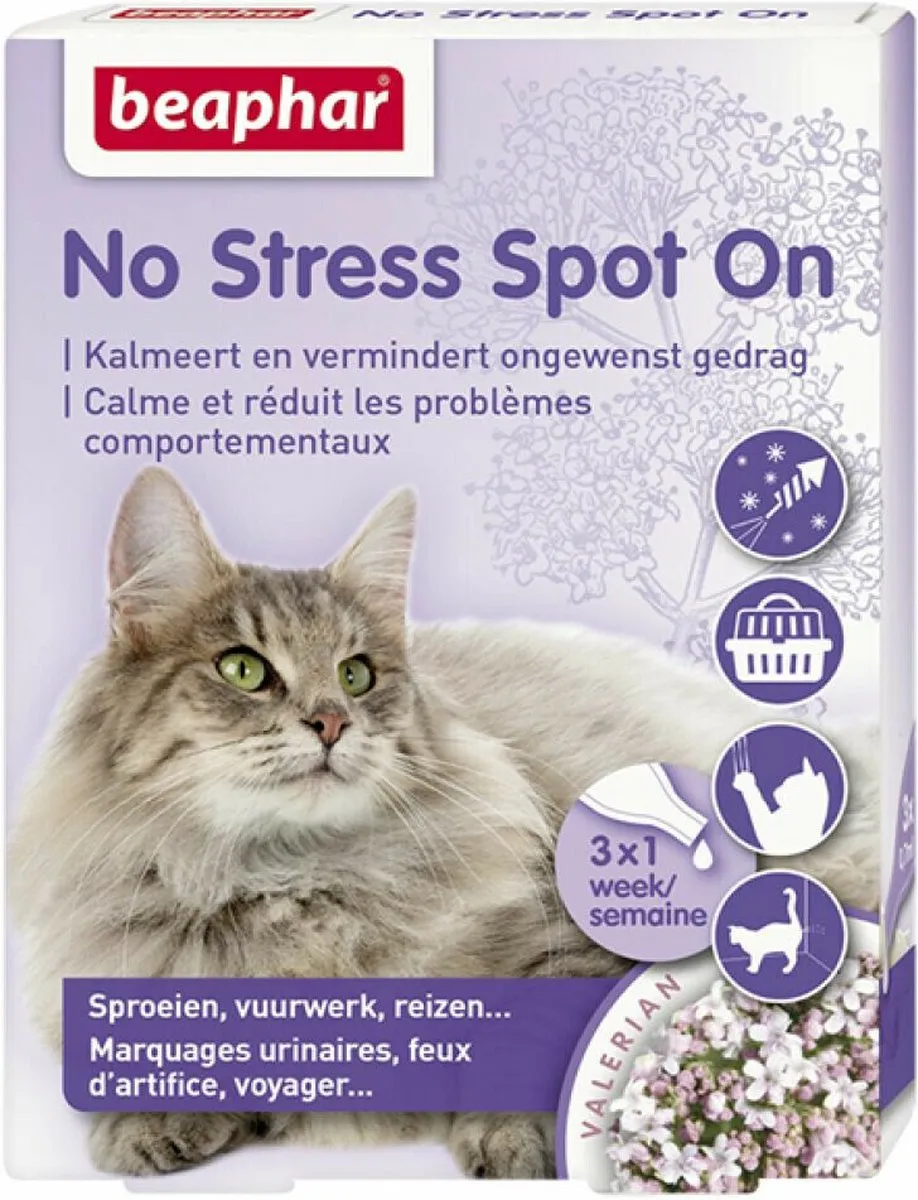 Beaphar No Stress Kat Pakket - Spot On & Verdamper