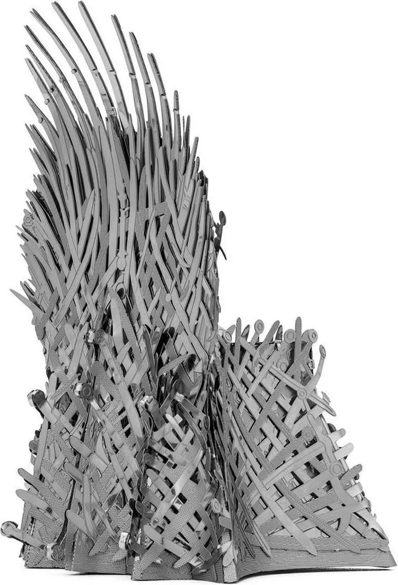 Metal Earth ICONX Game of Thrones Iron Throne 3D Puzzel - afbeelding 4 van 6