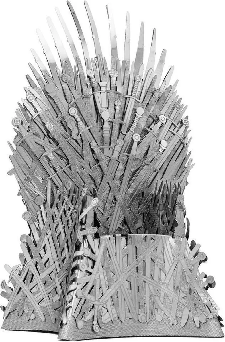Metal Earth ICONX Game of Thrones Iron Throne 3D Puzzel - afbeelding 5 van 6