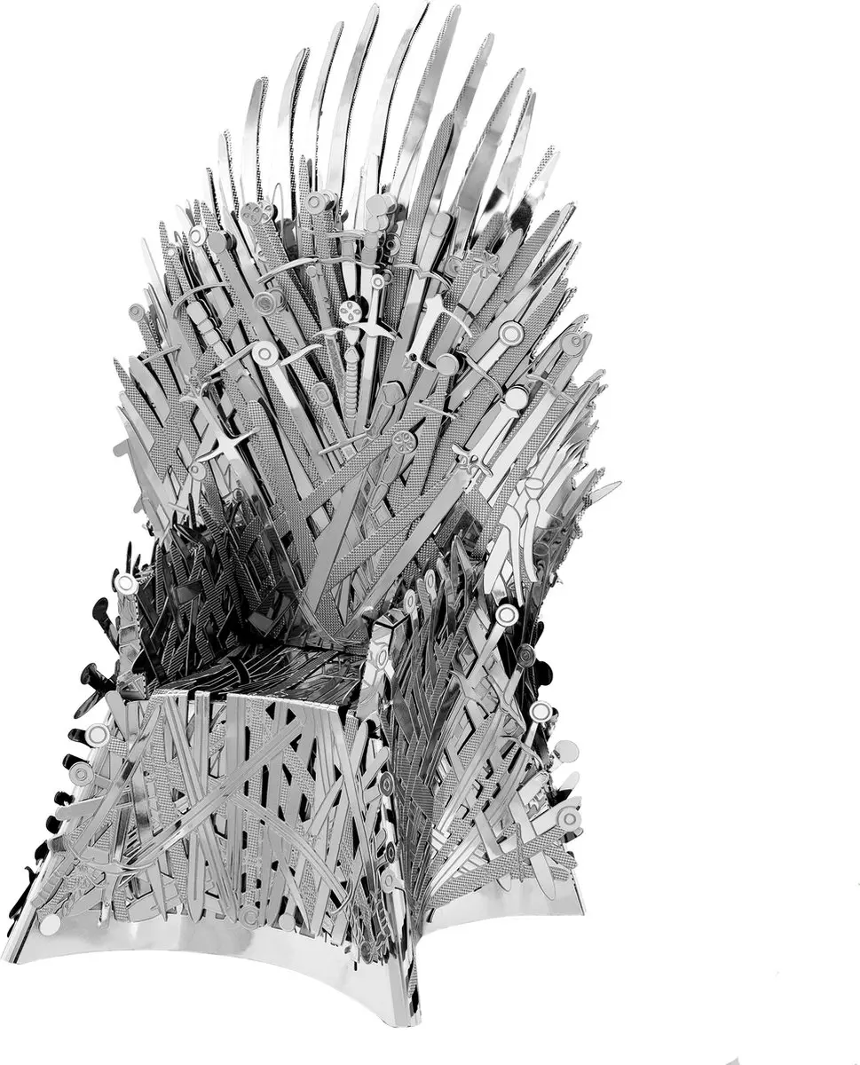 Metal Earth ICONX Game of Thrones Iron Throne 3D Puzzel