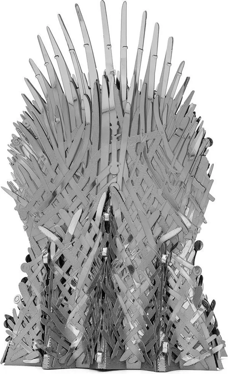 Metal Earth ICONX Game of Thrones Iron Throne 3D Puzzel - afbeelding 3 van 6