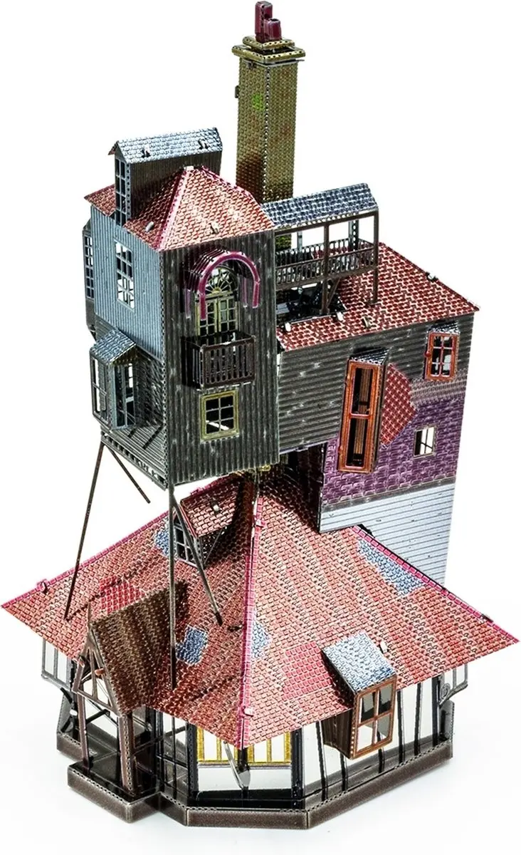 Metal Earth Harry Potter The Burrow in Color 3D Puzzel - afbeelding 3 van 3