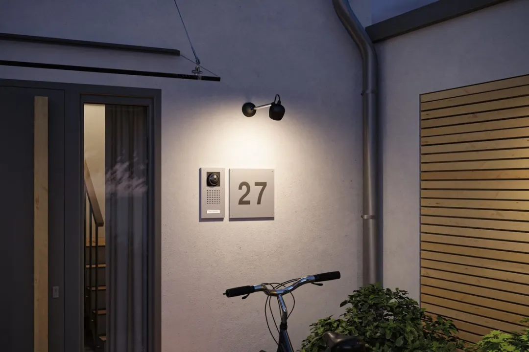 Paulmann LED Wandarmatuur Kikolo Zigbee 3.0 6,2W - Antraciet - afbeelding 6 van 6