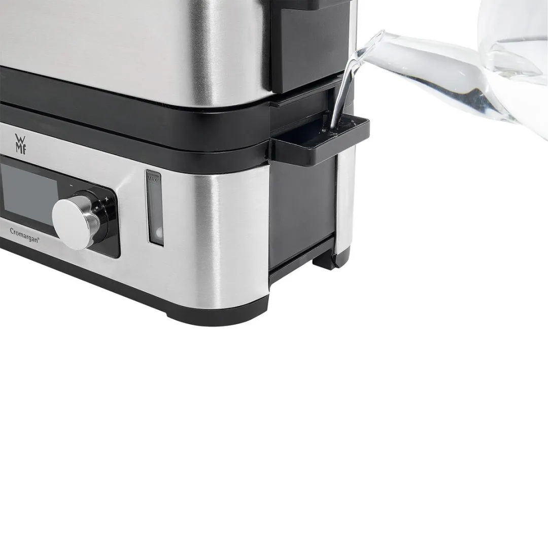 WMF KITCHENminis Stoomkoker 2 Schalen - RVS - 4 Programma's