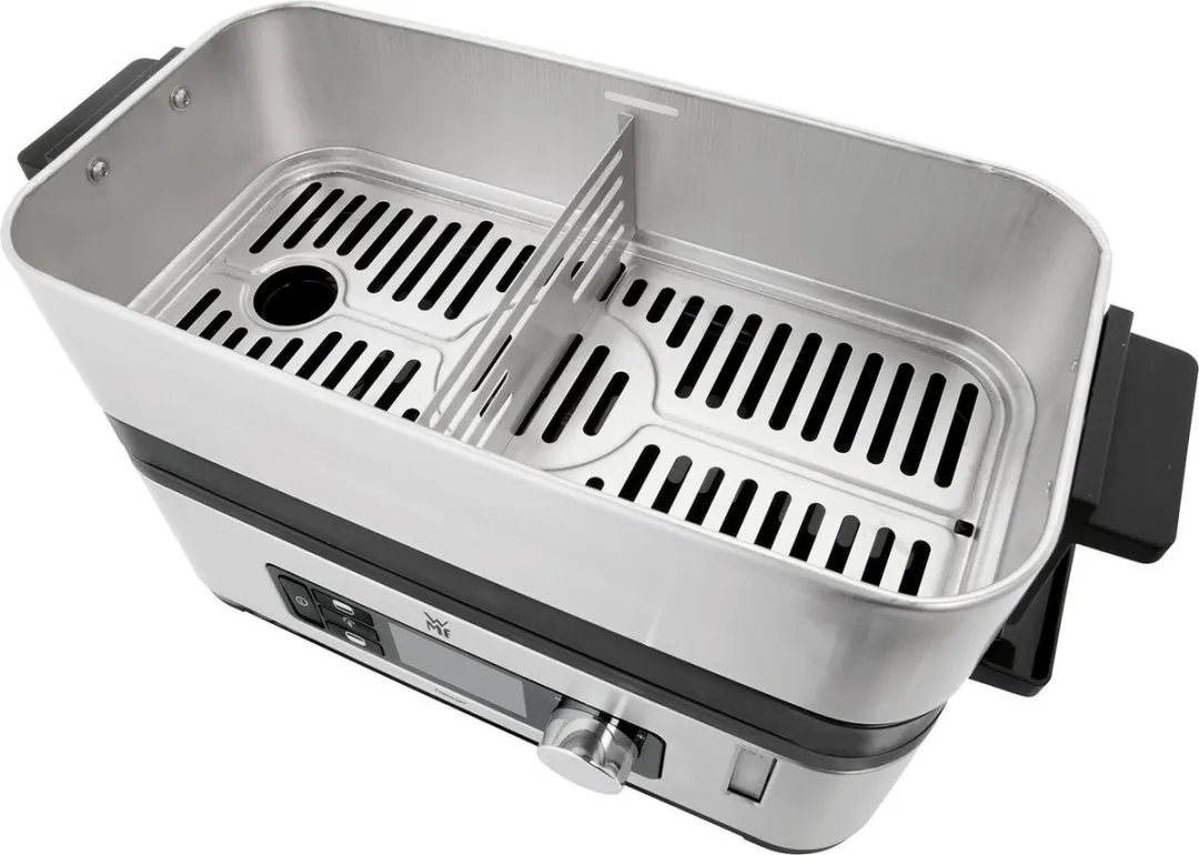 WMF KITCHENminis Stoomkoker 2 Schalen - RVS - 4 Programma's
