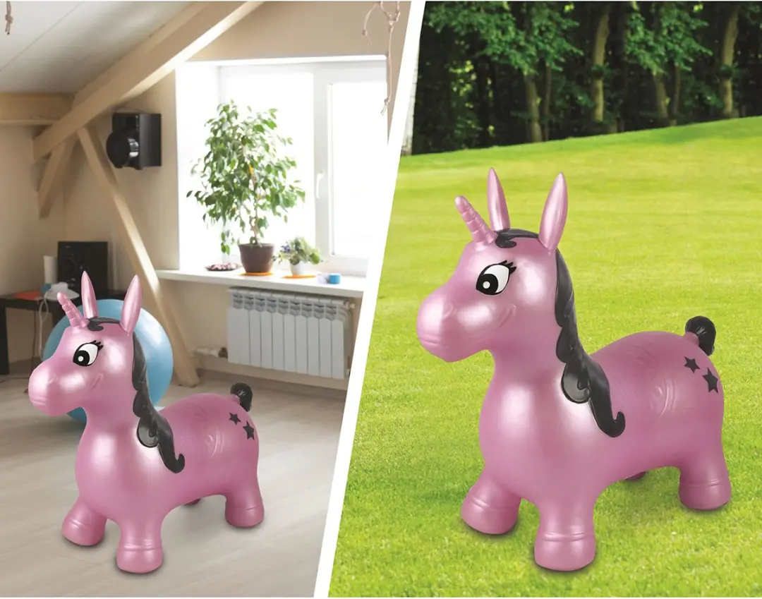 Lexibook Opblaasbare Unicorn - Violet - afbeelding 6 van 6