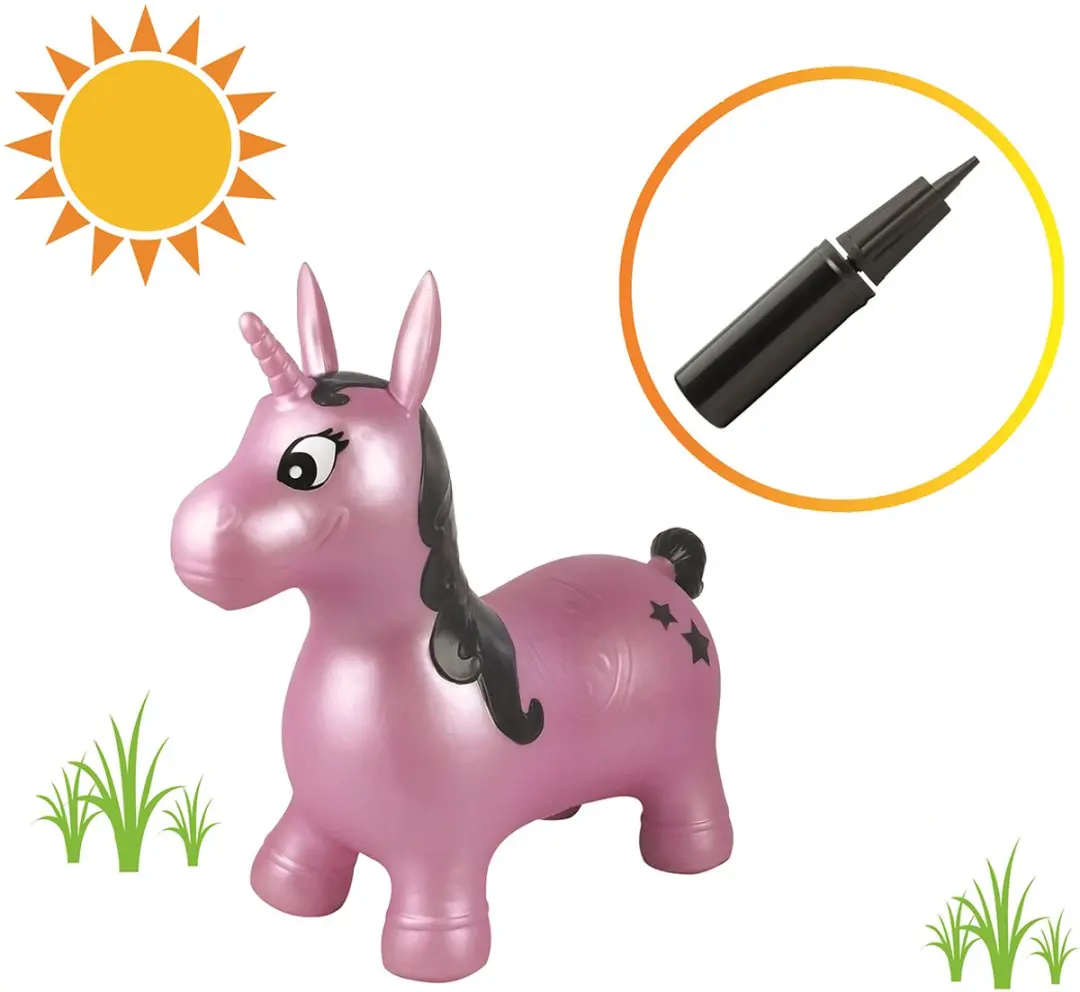 Lexibook Opblaasbare Unicorn - Violet - afbeelding 2 van 6