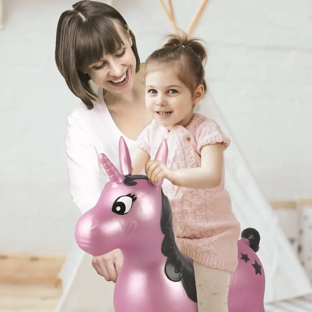 Lexibook Opblaasbare Unicorn - Violet - afbeelding 4 van 6