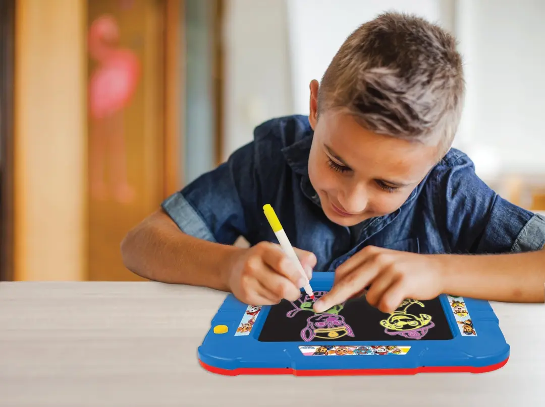 Lexibook Paw Patrol Neon Tekenbord - Blauw - afbeelding 6 van 6