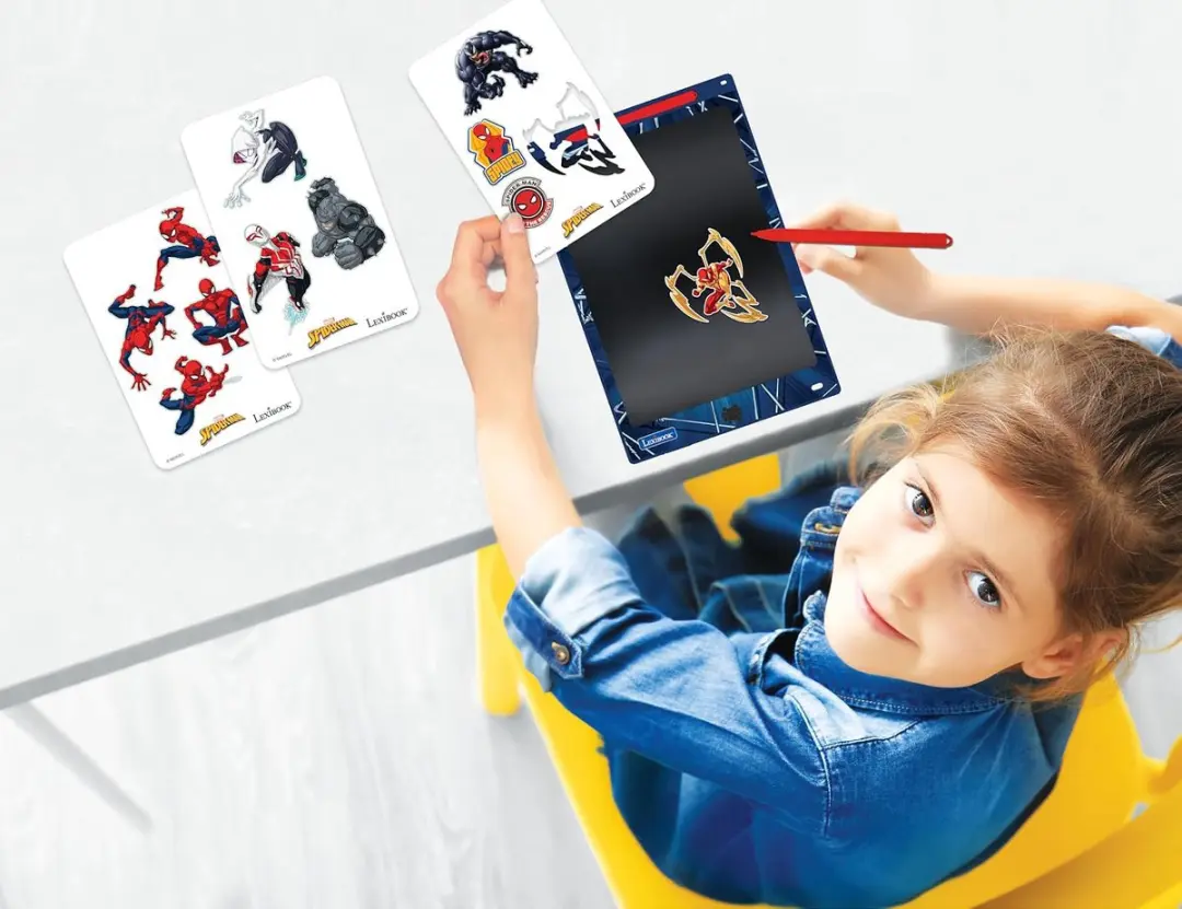 Lexibook Spider-Man Kleurplaat CRT10SP - 28cm - Blauw - afbeelding 4 van 6