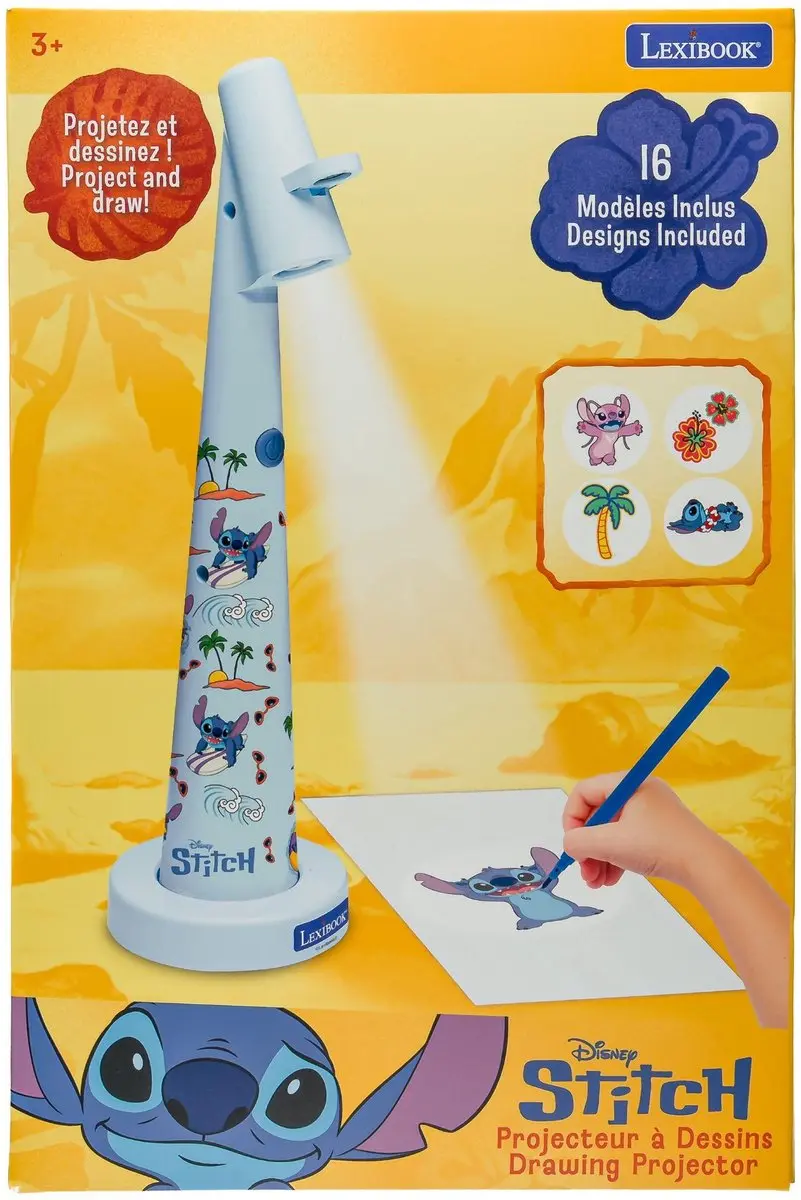 Lexibook Disney Stitch Tekenprojector CRP10D - Blauw - afbeelding 6 van 6