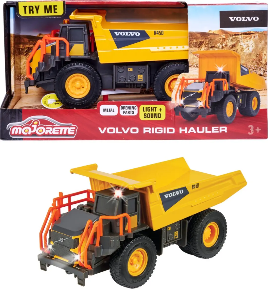 Majorette Volvo Kiepwagen Grand Series