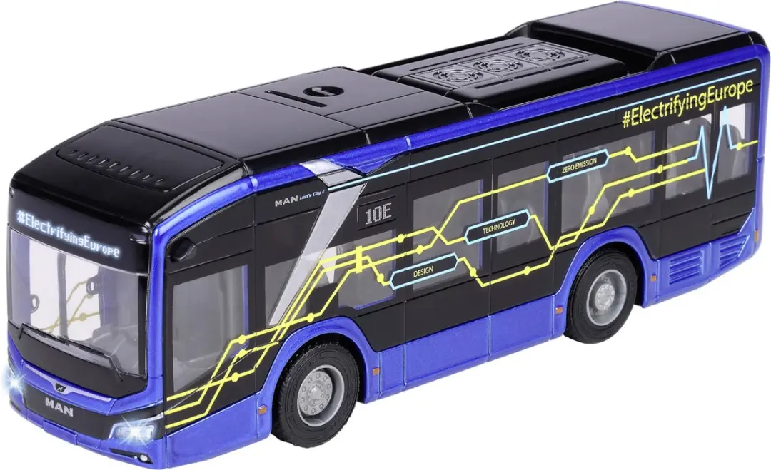 Majorette MAN Lion's City 10 E-Bus - afbeelding 6 van 6