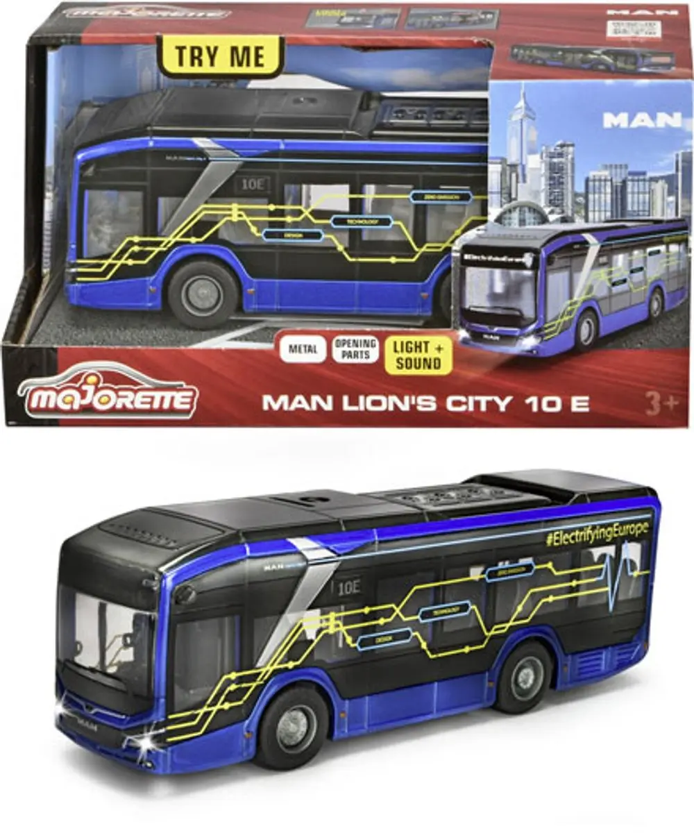 Majorette MAN Lion's City 10 E-Bus