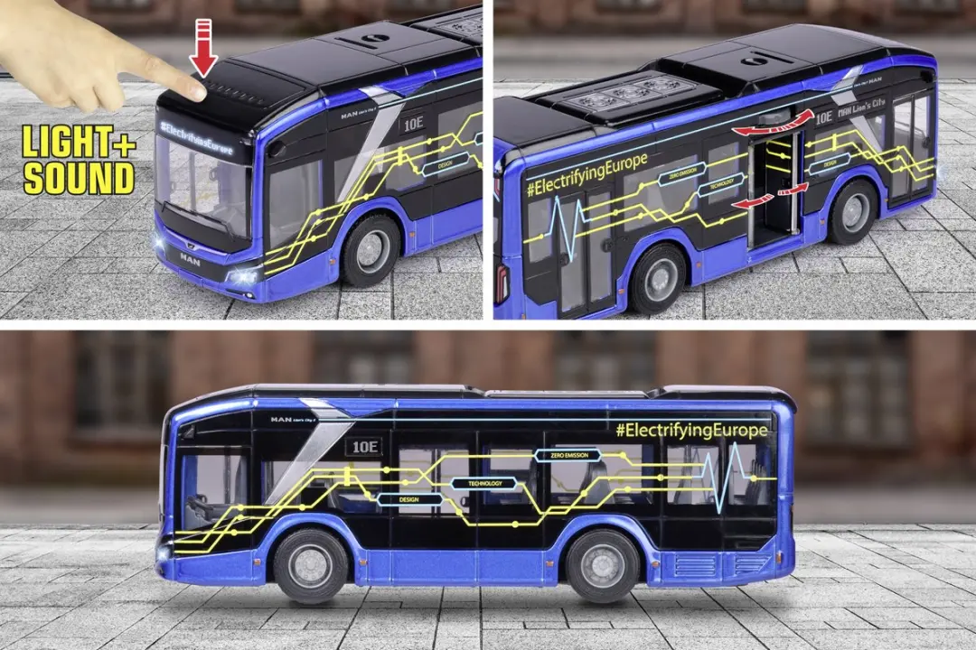 Majorette MAN Lion's City 10 E-Bus - afbeelding 4 van 6