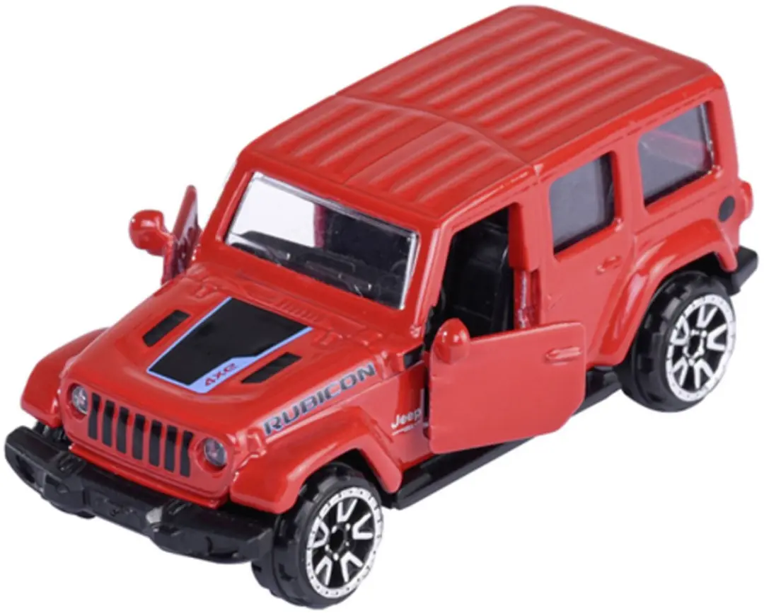 Majorette Jeep Wrangler Rood 212053052Q44 - afbeelding 2 van 2