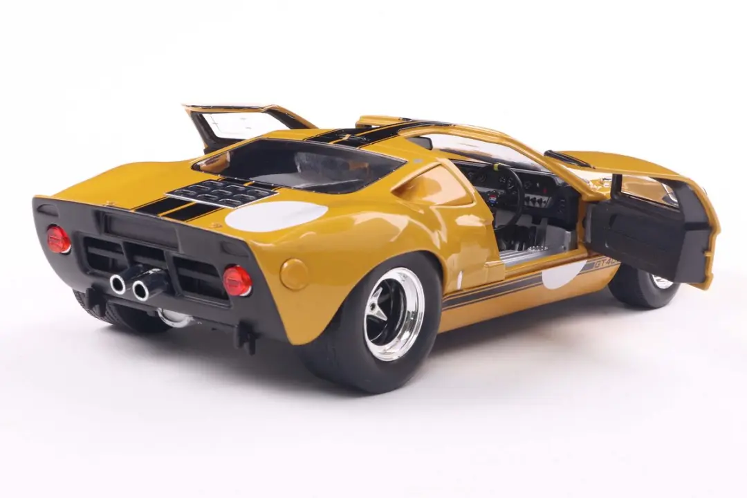 Solido Ford GT40 MK1 1968 - Schaal 1:18 - Geel - afbeelding 3 van 6
