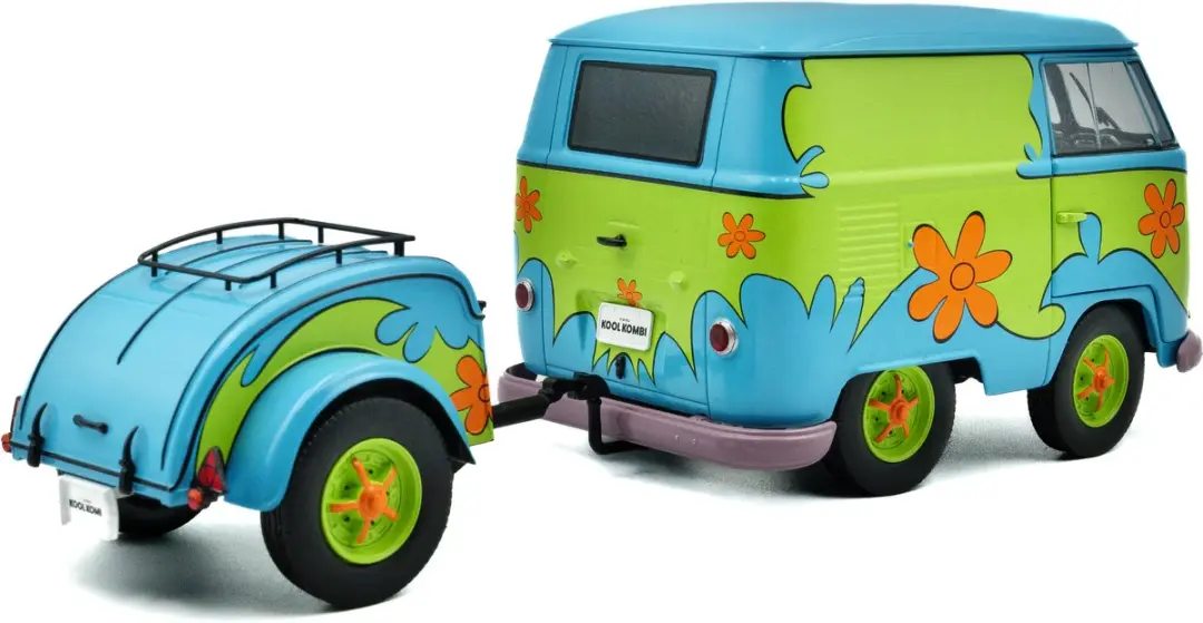 Solido Ghost Hunters Volkswagen T1 Kool Kombi modelauto 1:18 - afbeelding 6 van 6