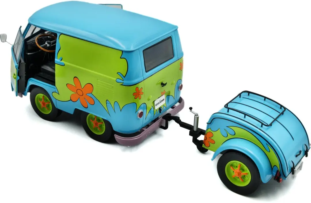 Solido Ghost Hunters Volkswagen T1 Kool Kombi modelauto 1:18 - afbeelding 4 van 6