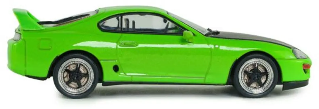 Solido Works Toyota Supra MK.4 Modelauto 1:43 - Groen - afbeelding 2 van 4