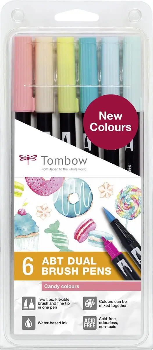 Tombow ABT Dual Brushpennen