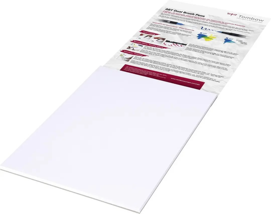 Tombow Bristol Tekenpapier A4 - Glad Papier - 250g - 25 Vel - afbeelding 4 van 6