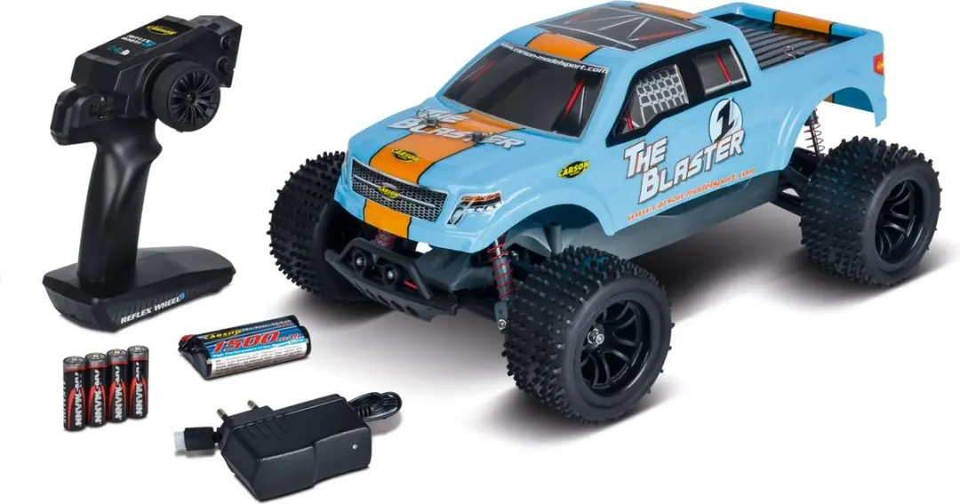 Carson Modellsport The Blaster FE Brushed 1:10 RC auto Elektro Monstertruck Acht