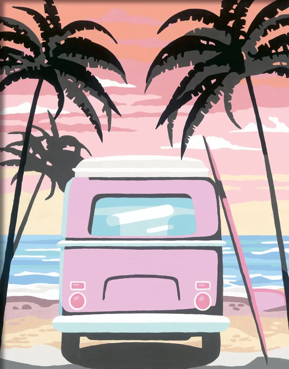 Ravensburger CreArt Beach Life Schilderen op Nummer - afbeelding 4 van 6