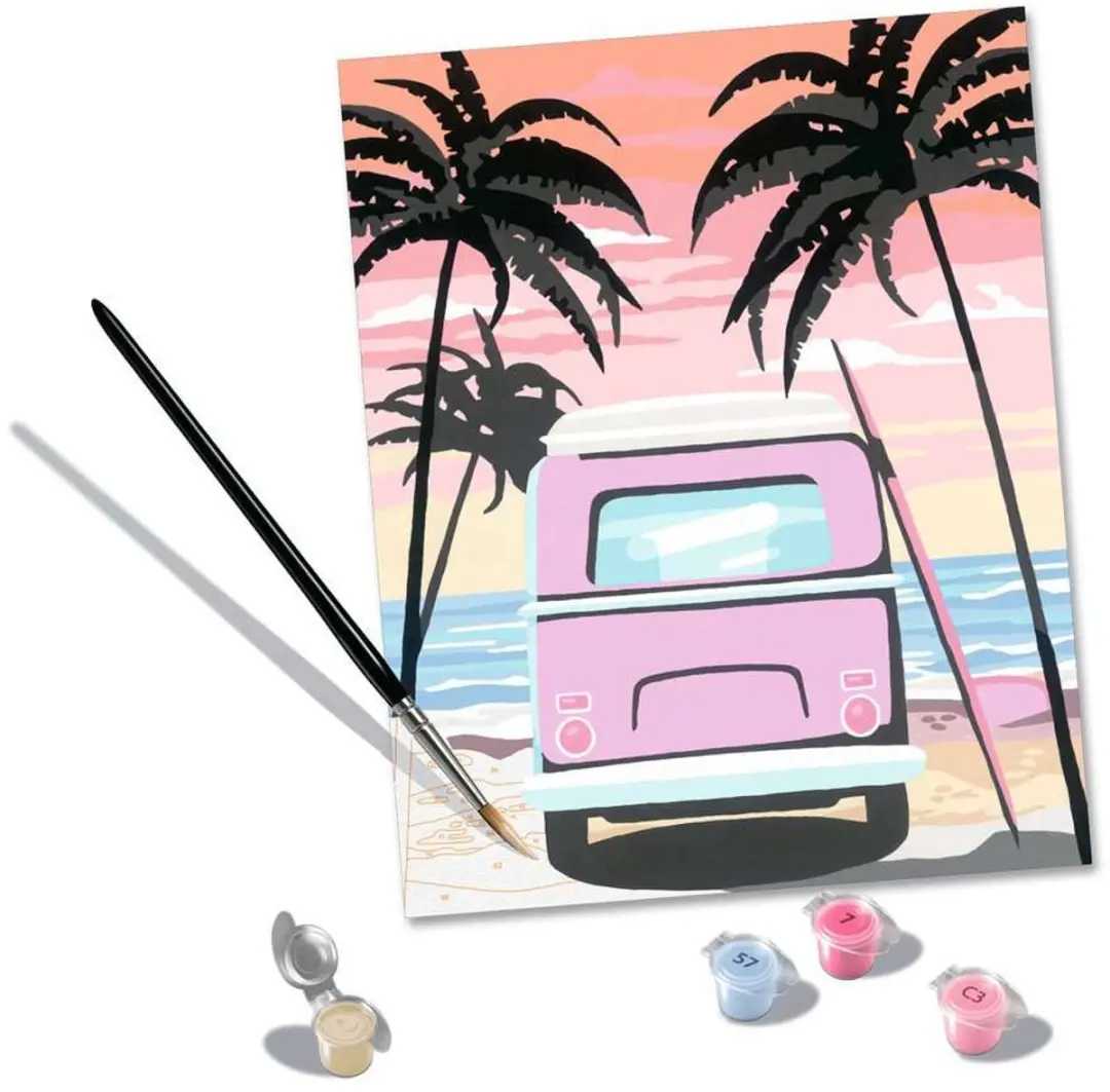 Ravensburger CreArt Beach Life Schilderen op Nummer - afbeelding 6 van 6