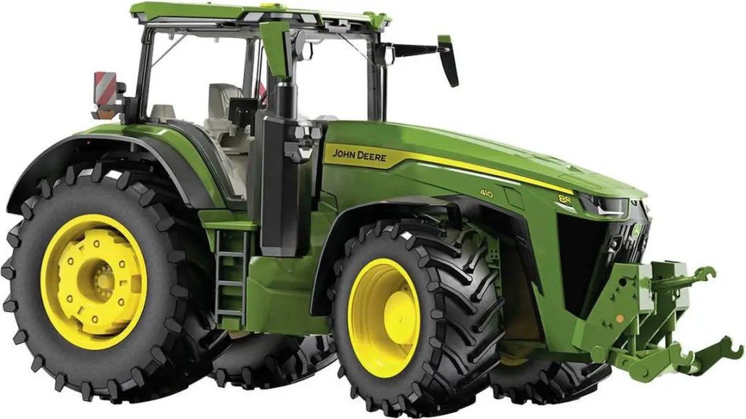 WIKING 077859 John Deere 8R 410 modeltractor, 1:32, metaal/kunststof, vanaf 14 j
