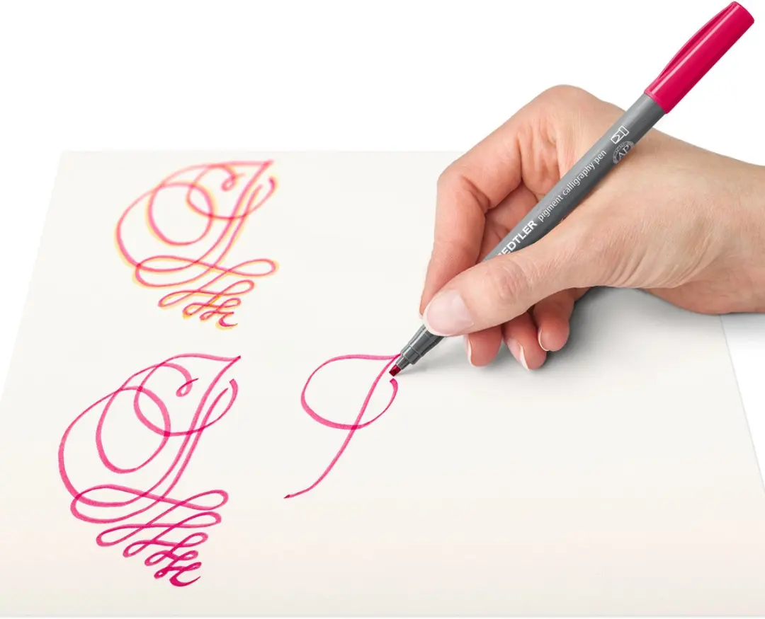 STAEDTLER - Artist Series - pigment calligraphy set met 12 kleuren - afbeelding 2 van 6