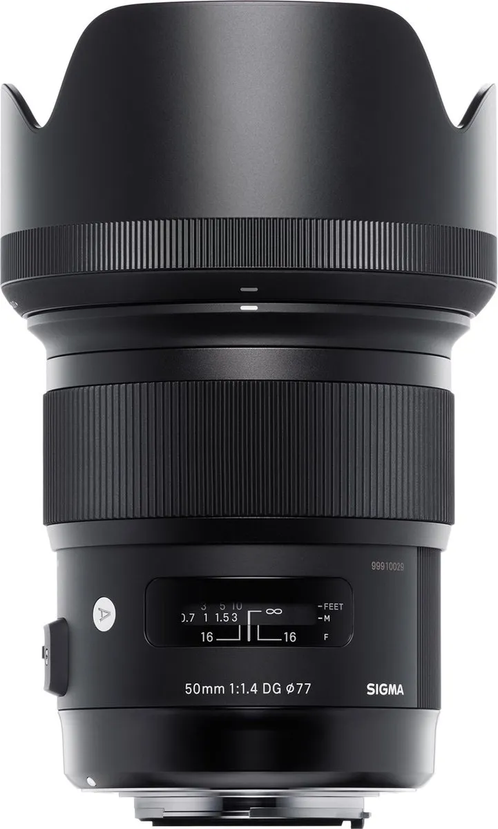 Sigma 50mm F1.4 DG HSM Art Nikon F-mount Camera Lens - 77mm