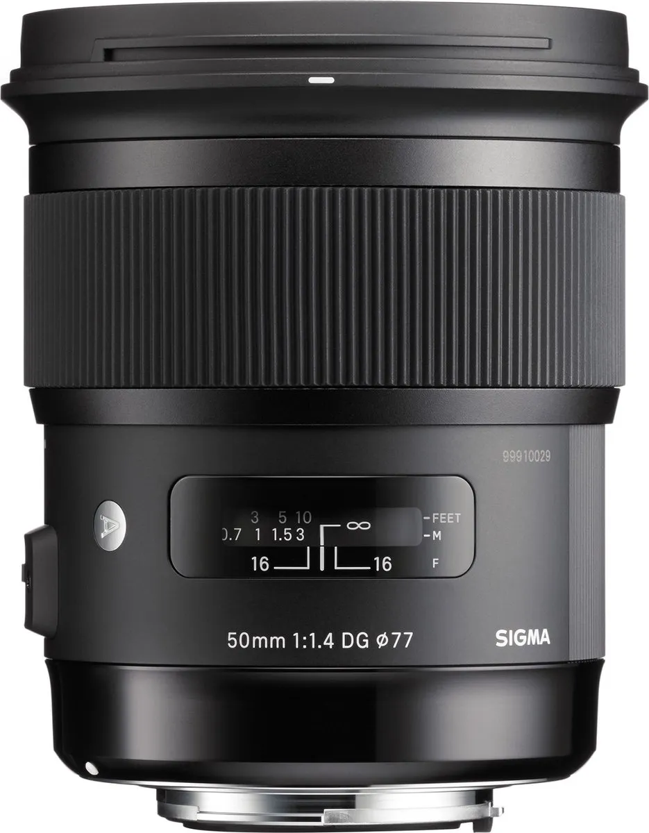 Sigma 50mm F1.4 DG HSM Art Nikon F-mount Camera Lens - 77mm