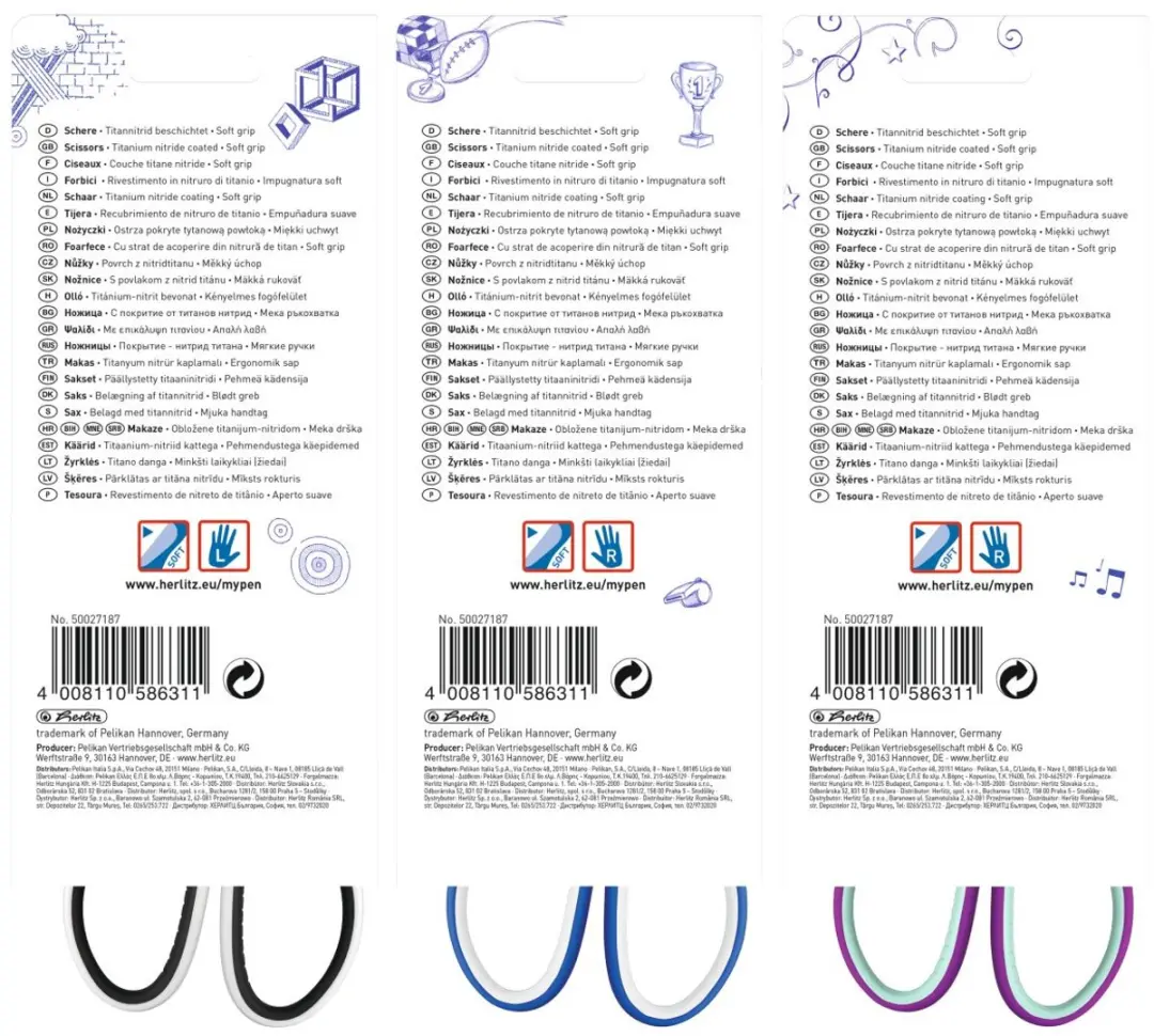 Herlitz MY.PEN Kinderschaar - 17 cm - afbeelding 3 van 5