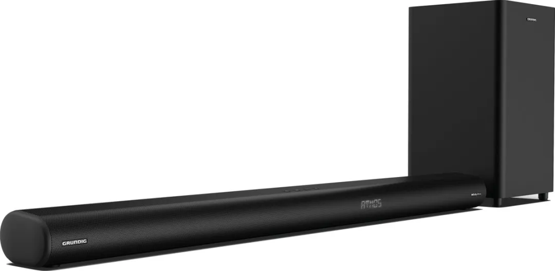 Grundig DSB 3000, 3.1.2 kanalen, 290 W, Dolby Atmos, Zwart, LED, Bedraad en draadloos