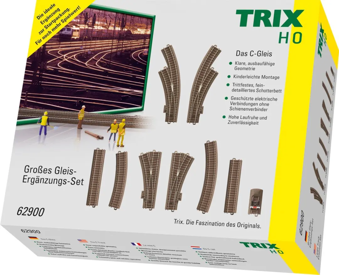 Trix C-rails T62900 Uitbreidingsset H0 - afbeelding 2 van 3