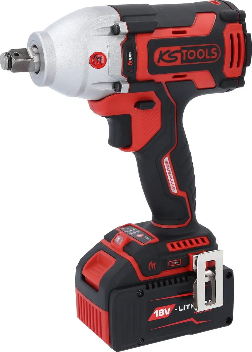 KS Tools ROCKET II 1/2" Slagschroevendraaier - 2.300 Nm - afbeelding 2 van 6