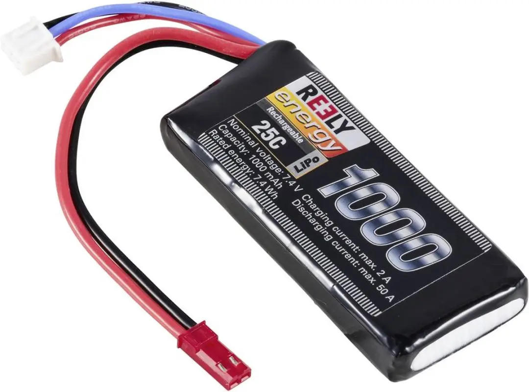 Reely LiPo accupack 7.4V 1000mAh 25C