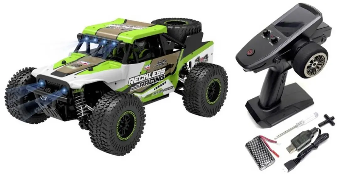 Absima Rock Racer Reckless Brushed 1:20 RC Truggy 4WD RTR - afbeelding 4 van 4
