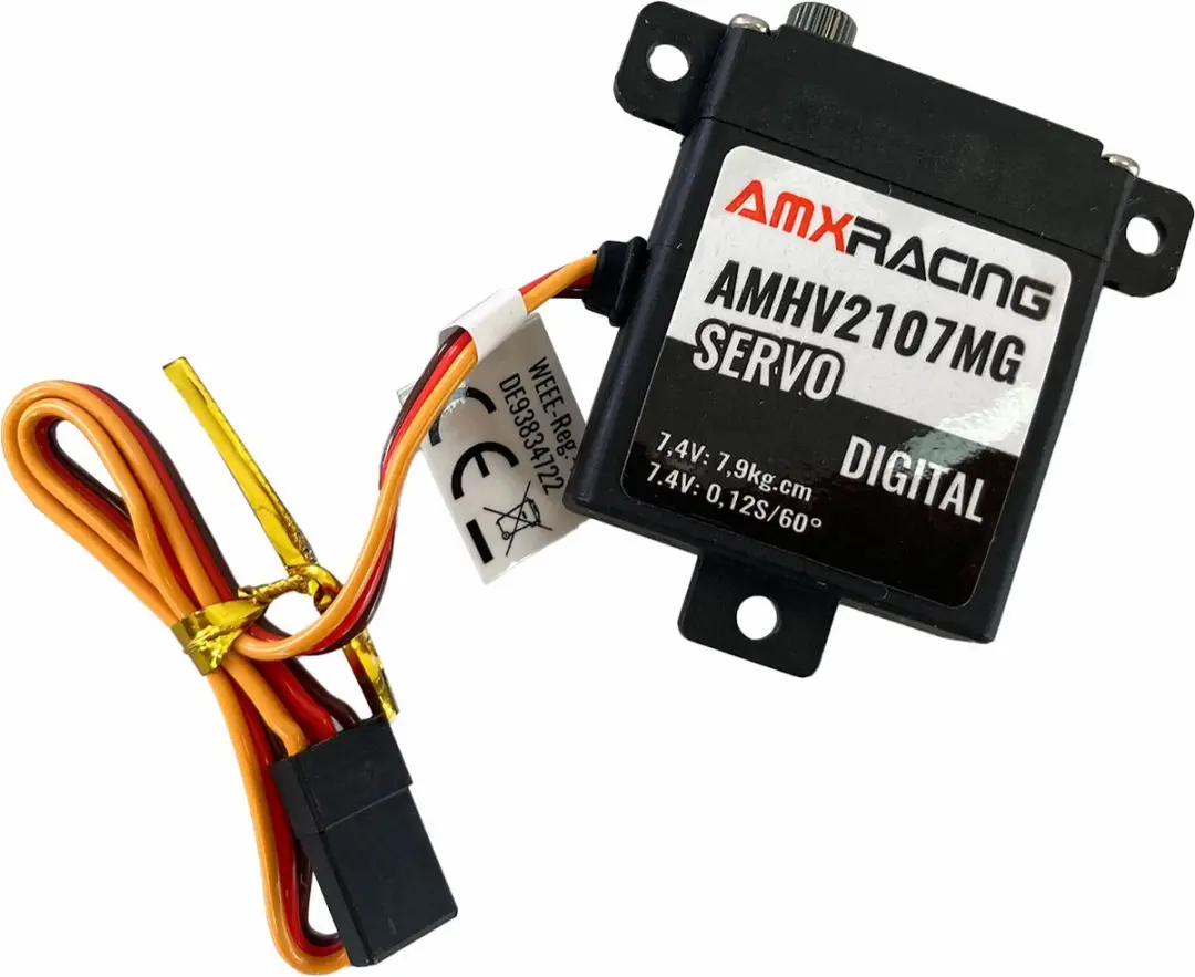 Amewi AMXRacing 1181MG Midi Servo - Metaal - Zwart - afbeelding 2 van 5
