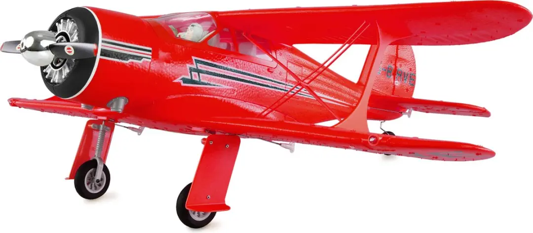 Amewi AMXFlight Beech D17s RC Vliegtuig 24143 - Rood - afbeelding 2 van 6