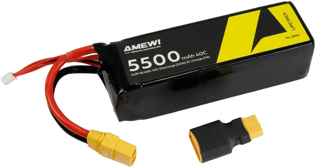Amewi 28150 LiPo Accupack 14.8V 5500mAh XT90